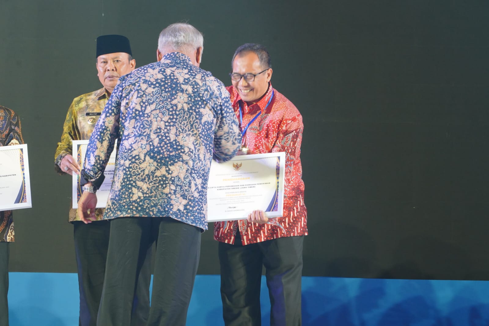 Dinas CKPKP Kabupaten Gresik Terima Penghargaan Konstruksi Indonesia 2023